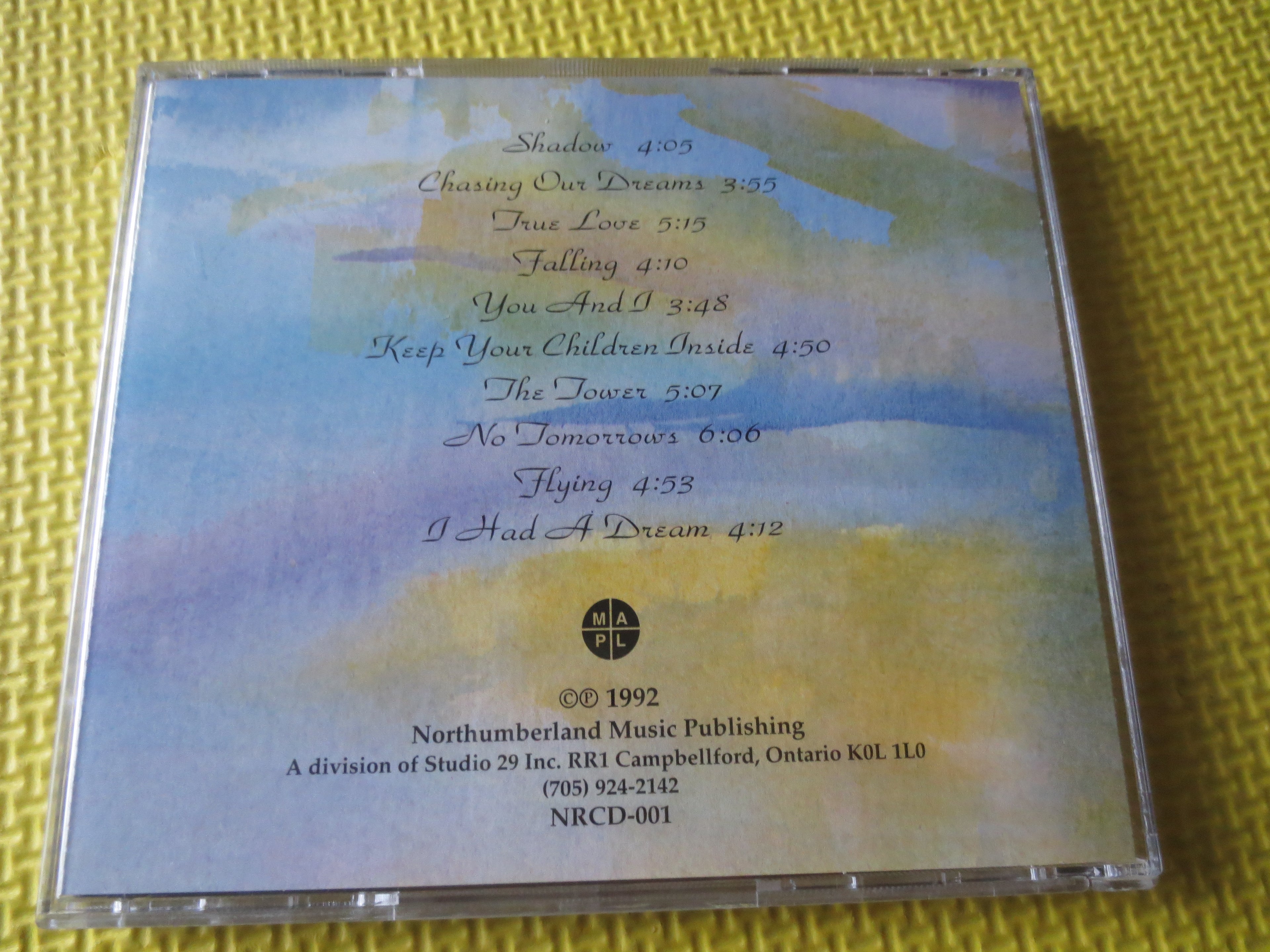Earthen Sky – Earthen Sky (1992) CD
