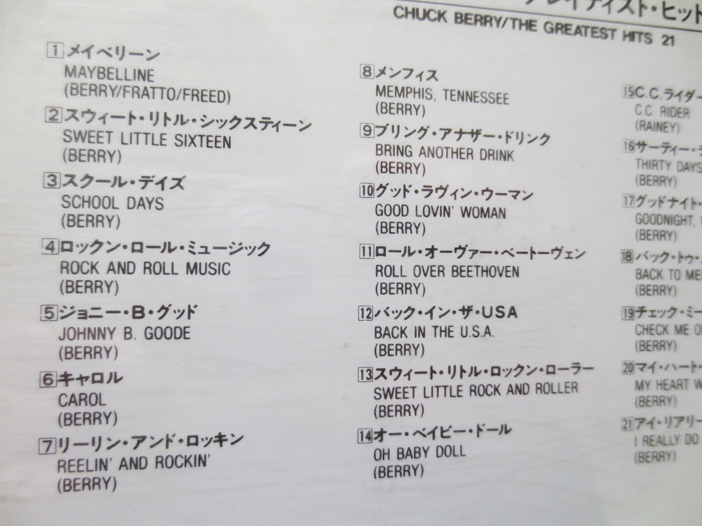 Chuck Berry – The Greatest Hits (1986) CD