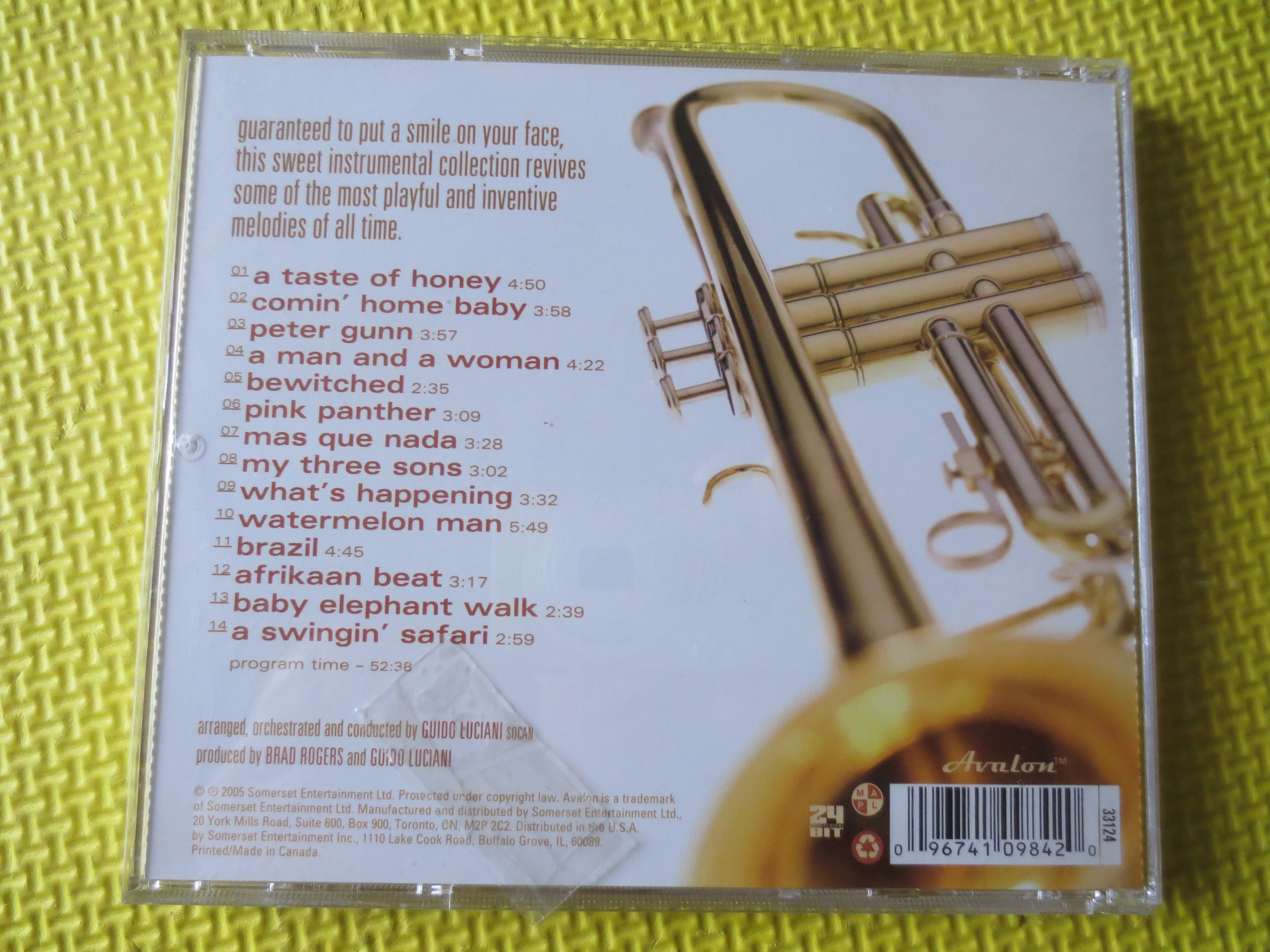 Guido Luciani – A Taste of Honey (2005) CD