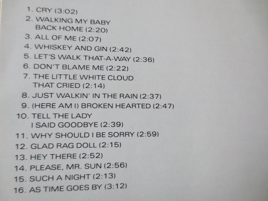Johnnie Ray – 16 Most Requested Songs (1991) CD