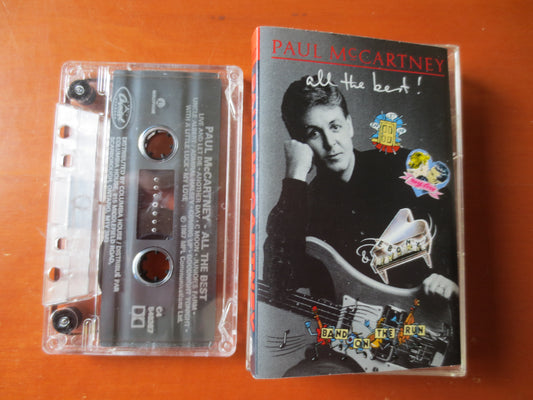 PAUL McCARTNEY, All the BEST, Paul McCartney Tape, Paul McCartney Album, Tape Cassette, Rock Cassette, Tapes, Cassette Music
