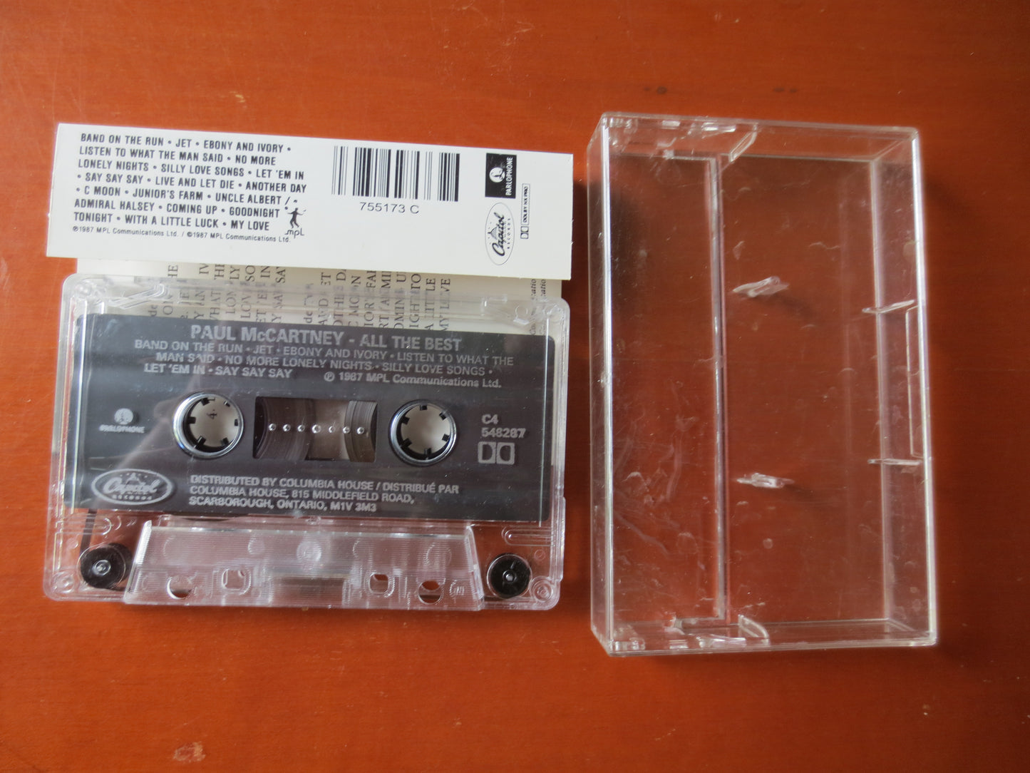 PAUL McCARTNEY, All the BEST, Paul McCartney Tape, Paul McCartney Album, Tape Cassette, Rock Cassette, Tapes, Cassette Music