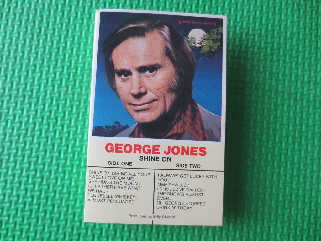 George Jones – Shine On (1990) Cassette