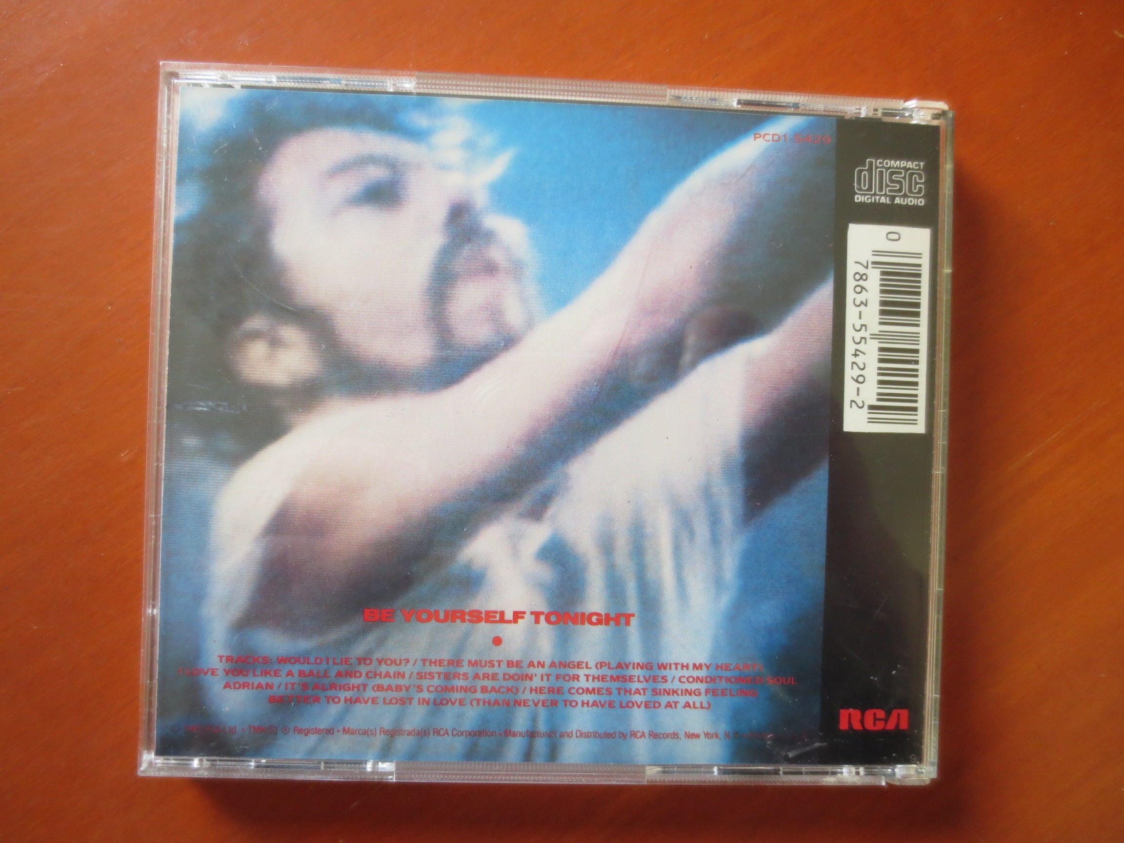 Eurythmics – Be Yourself Tonight (1985) CD