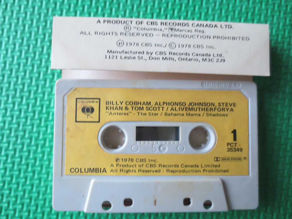 Billy Cobham – Alivemutherforya (1978) Cassette