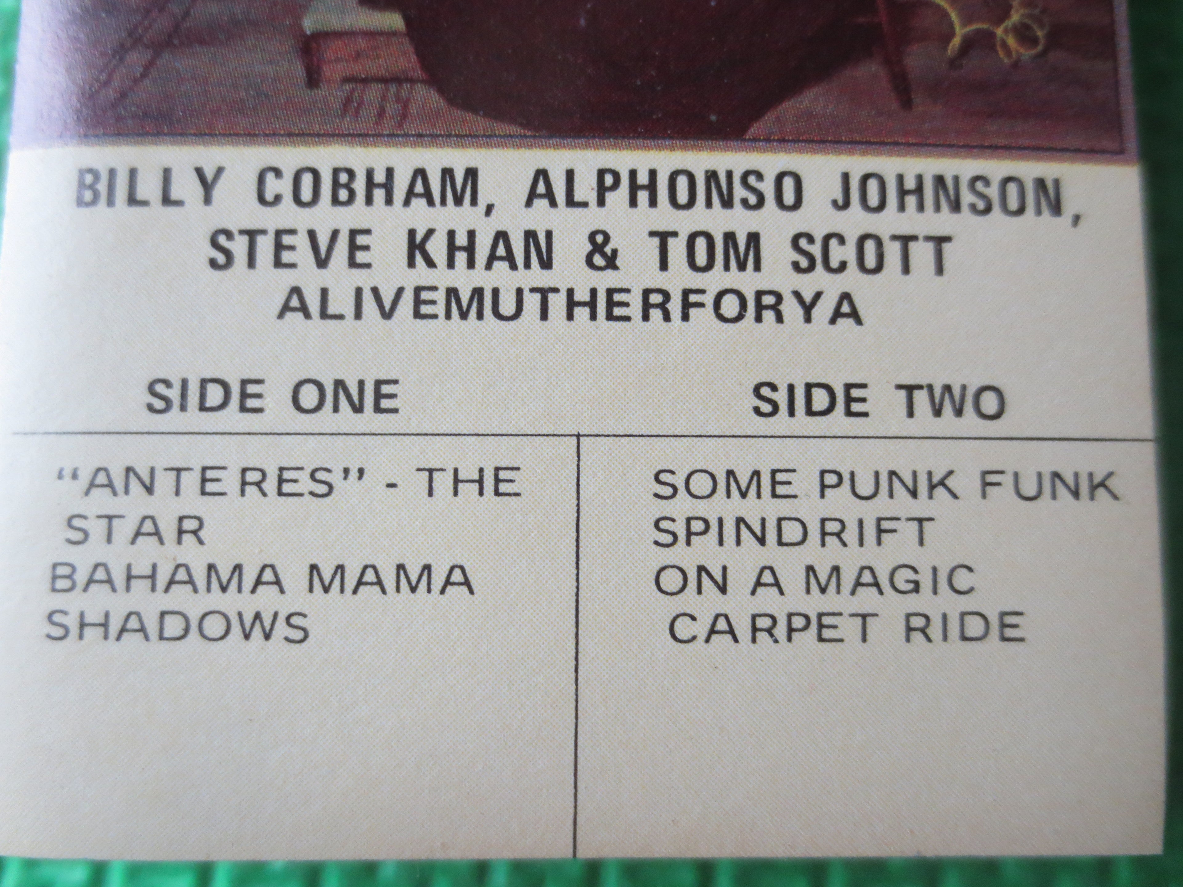 Billy Cobham – Alivemutherforya (1978) Cassette