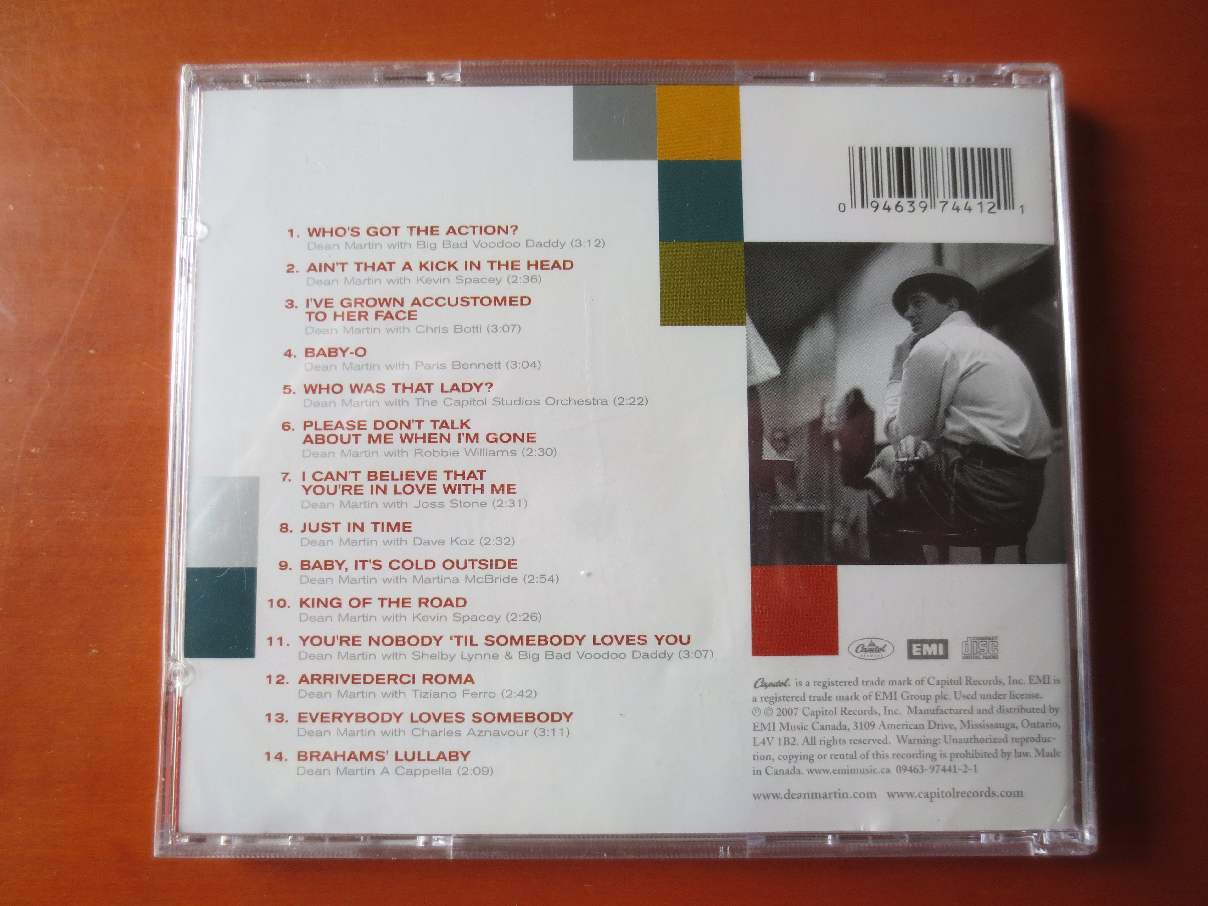 Dean Martin – Factory Sealed CD (2007) — Factory Sealed