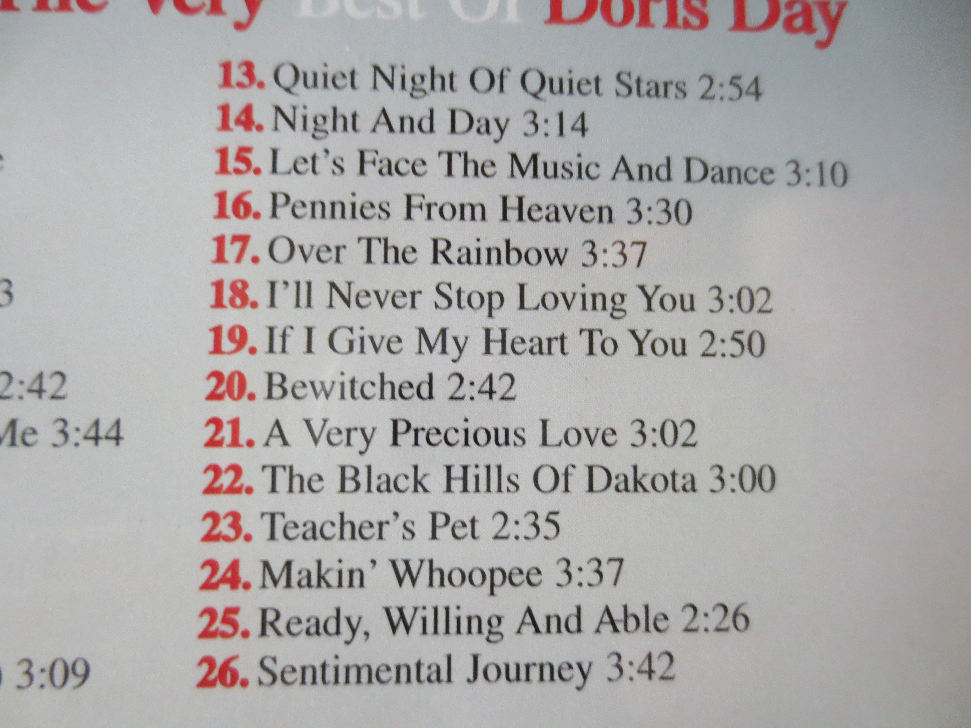 Doris Day – Daydreaming (1997) CD