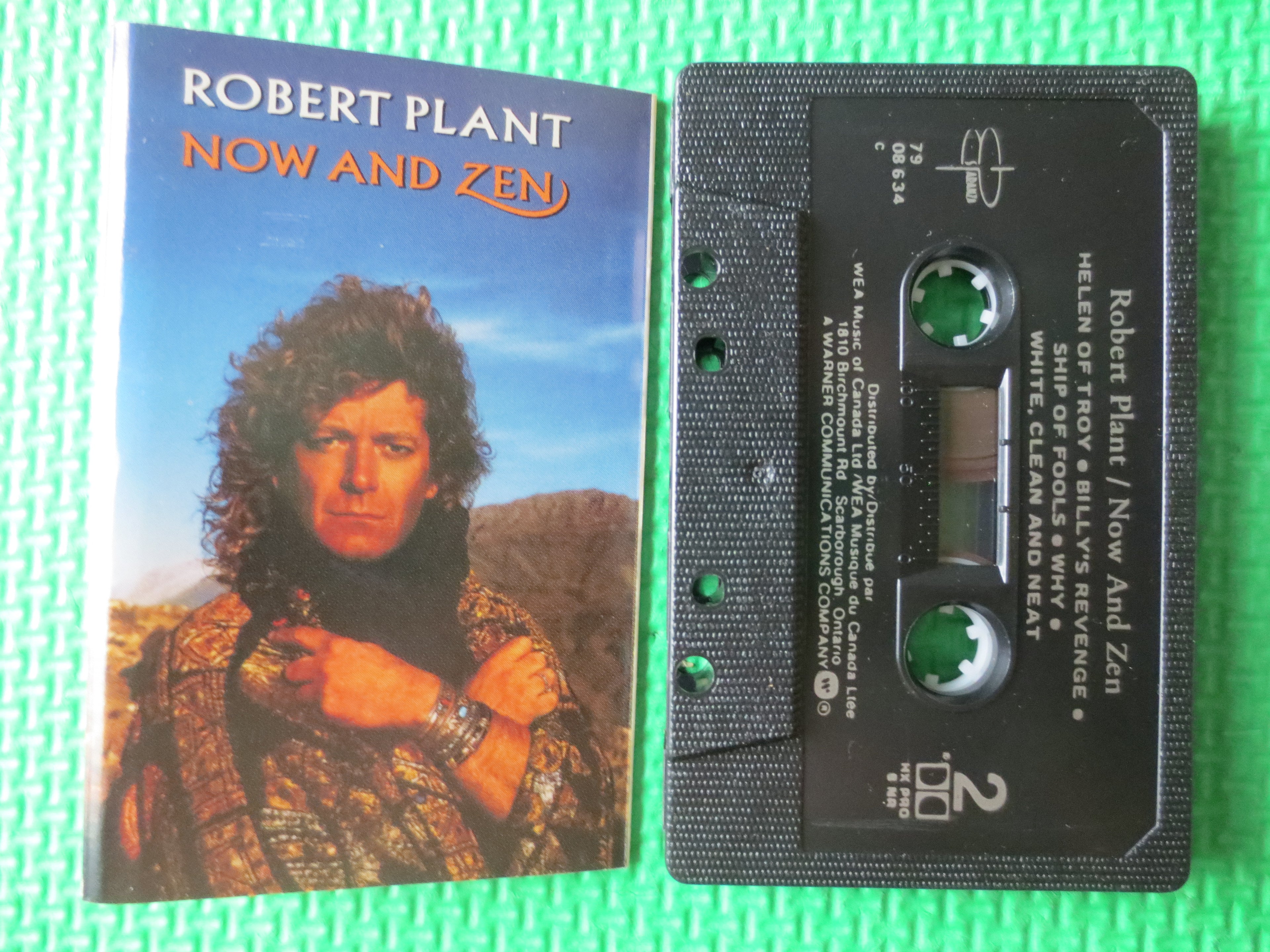 Robert Plant – Now and Zen (1988) Cassette