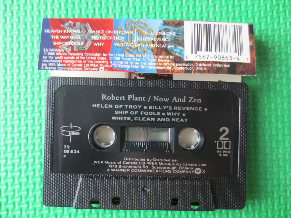 Robert Plant – Now and Zen (1988) Cassette