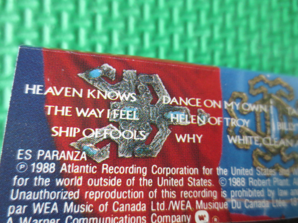 Robert Plant – Now and Zen (1988) Cassette