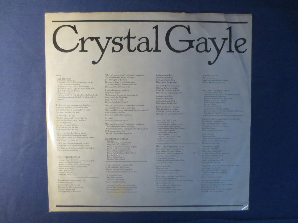 Crystal Gayle – Miss the Mississippi (1979) Vinyl LP