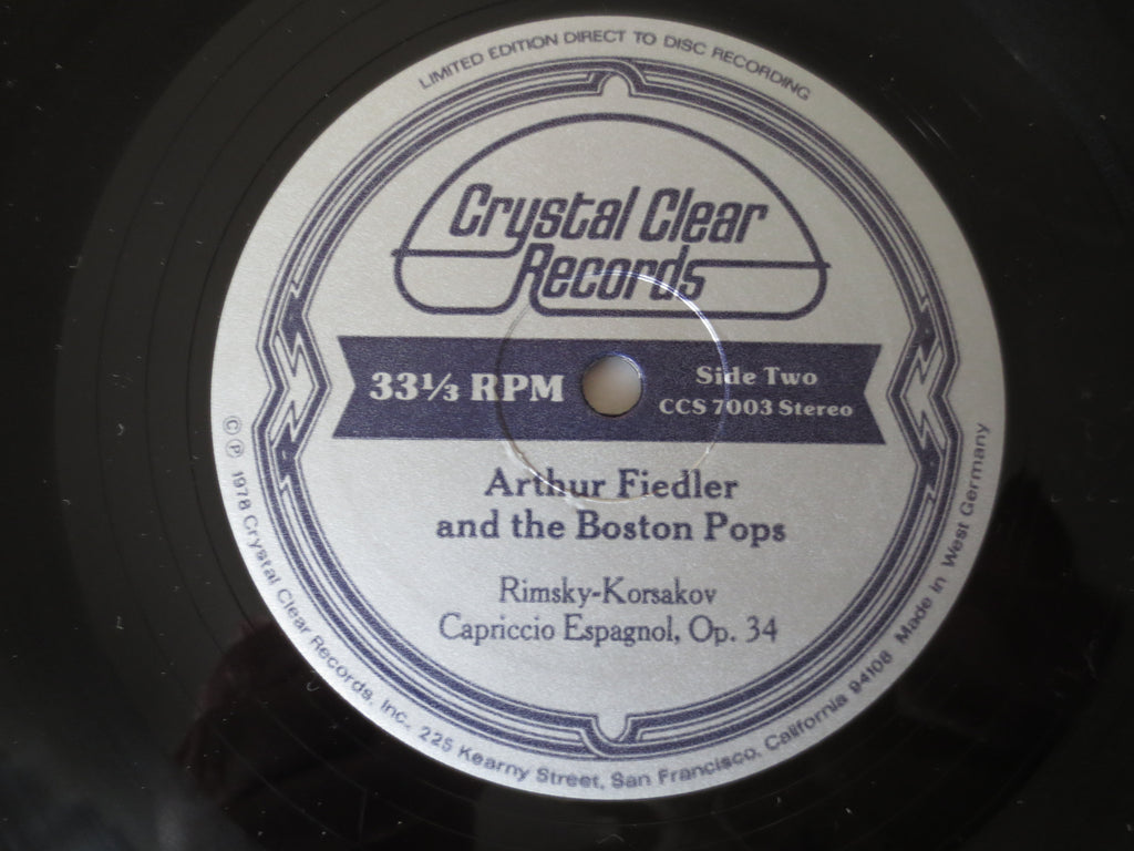 Arthur Fiedler & The Boston Pops – Capriccio Italien / Capriccio Espagnol (1978) [Vinyl LP]