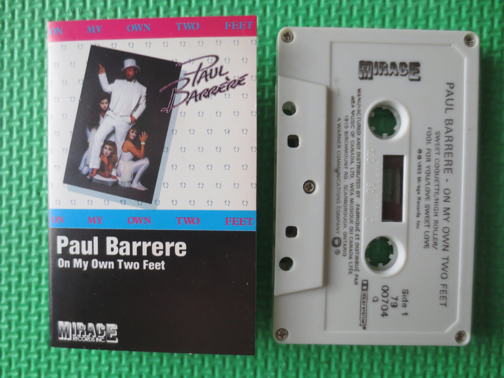 Paul Barrere – On My Own Two Feet (1983) Cassette
