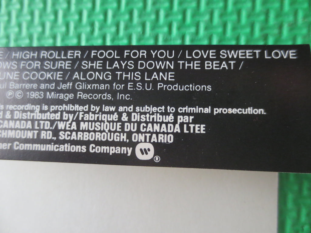 Paul Barrere – On My Own Two Feet (1983) Cassette
