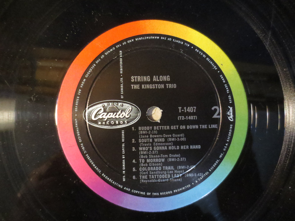 The Kingston Trio – String Along (1960) Vinyl LP