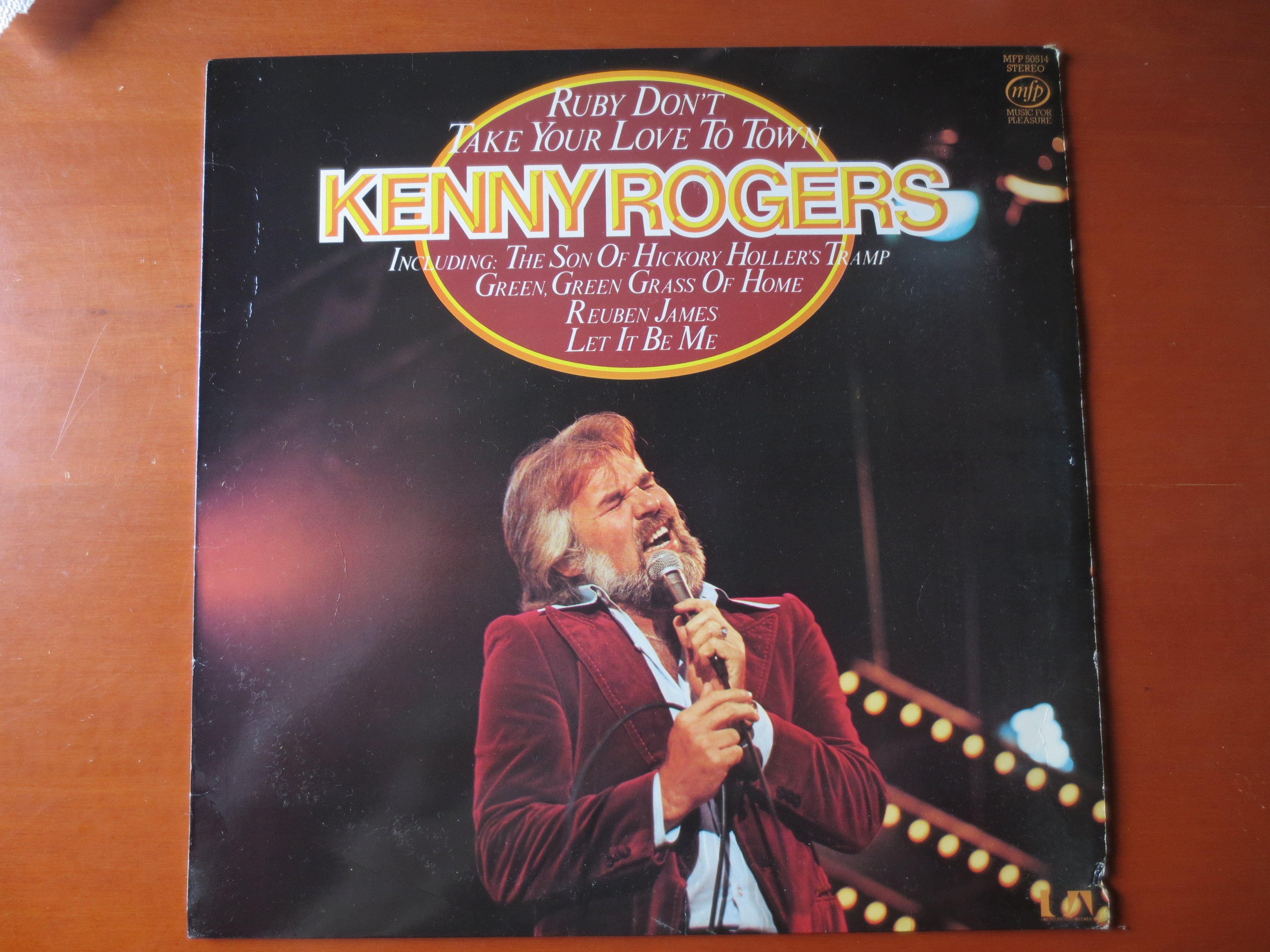 Kenny Rogers – Ruby Don't Take Your Love to Town (1980) Vinyl LP