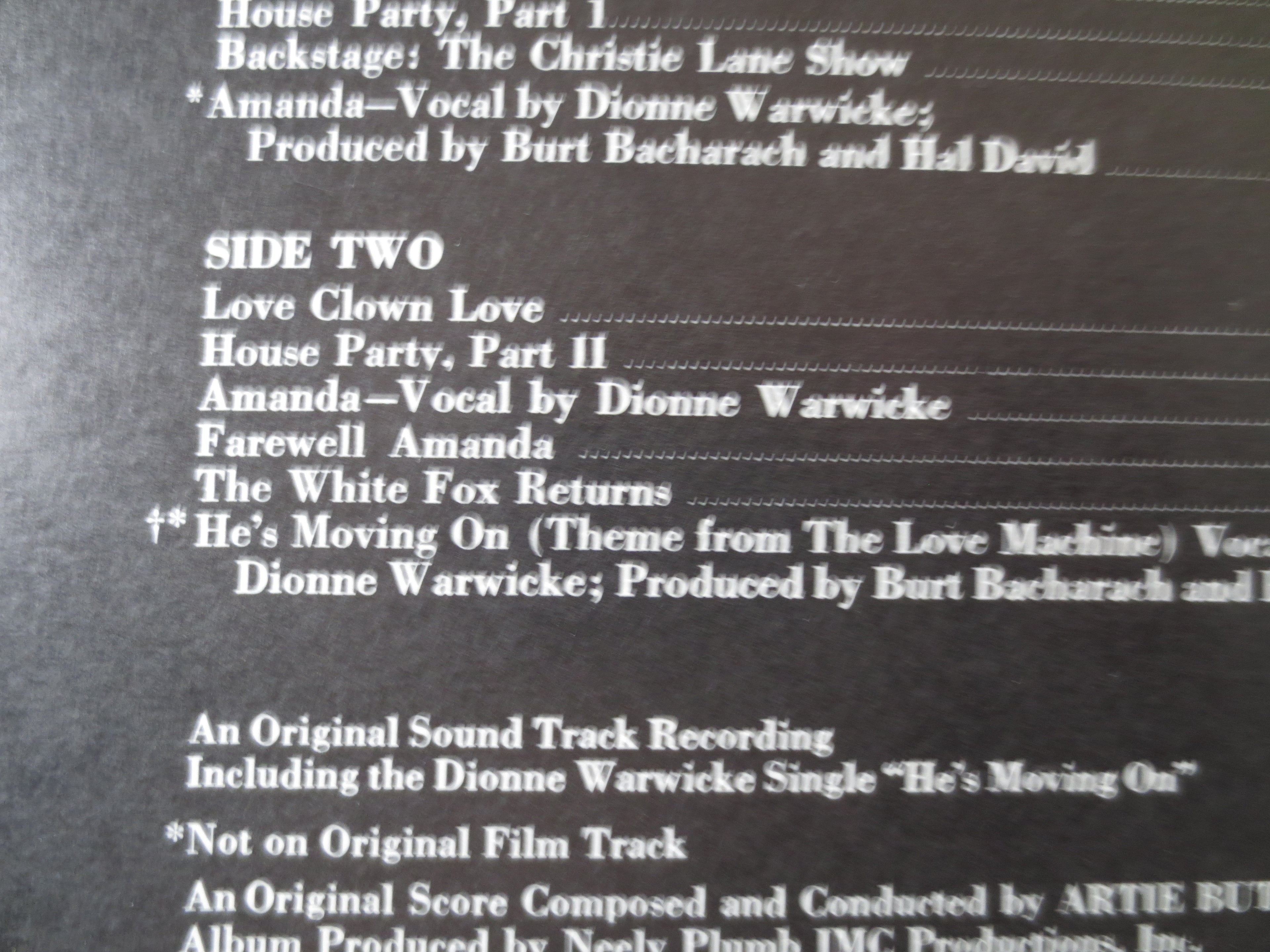 Dionne Warwick – The Love Machine (1971) [Vinyl LP]