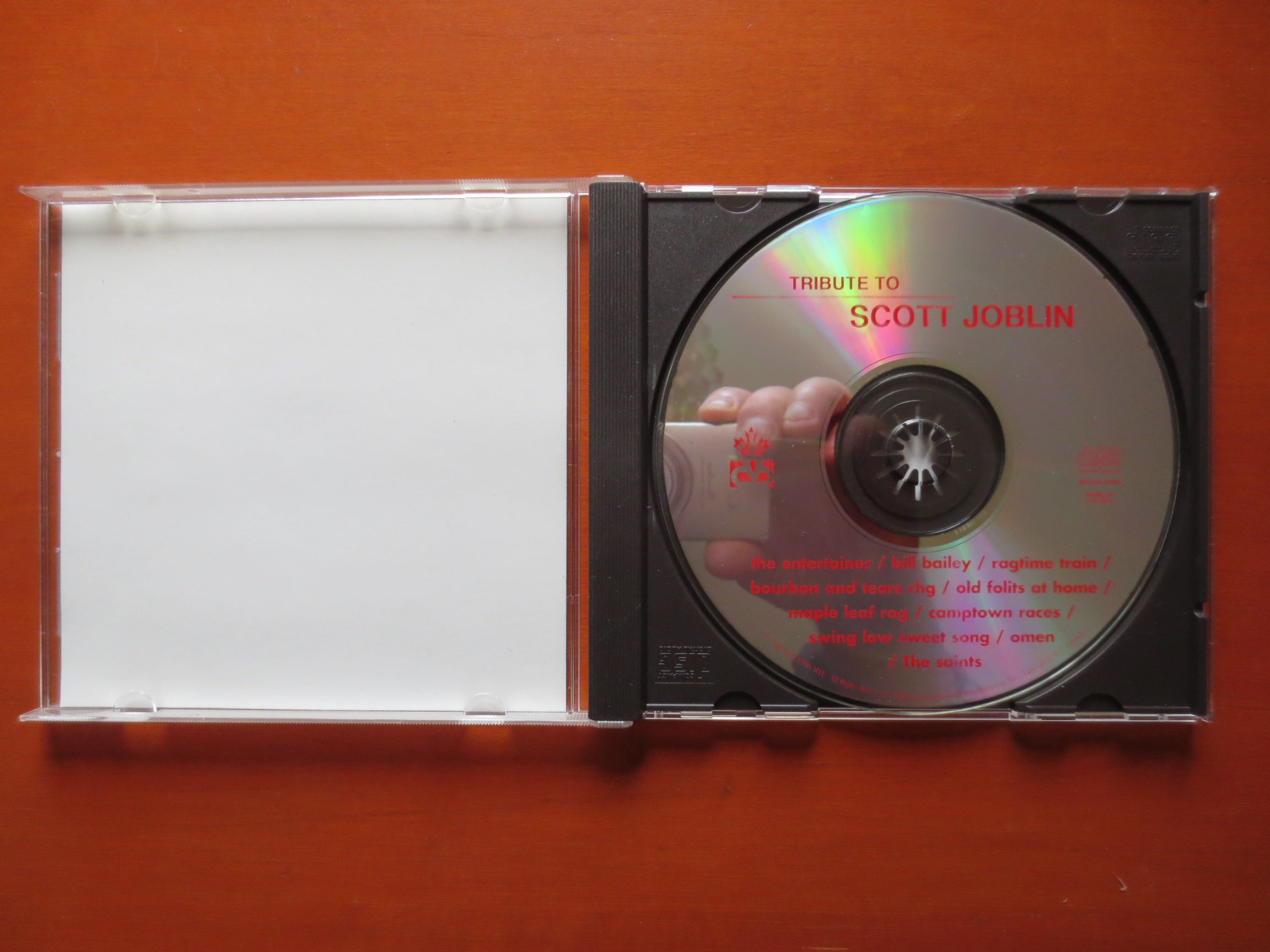 Scott Joplin – Ragtime Music Tribute (1996) CD