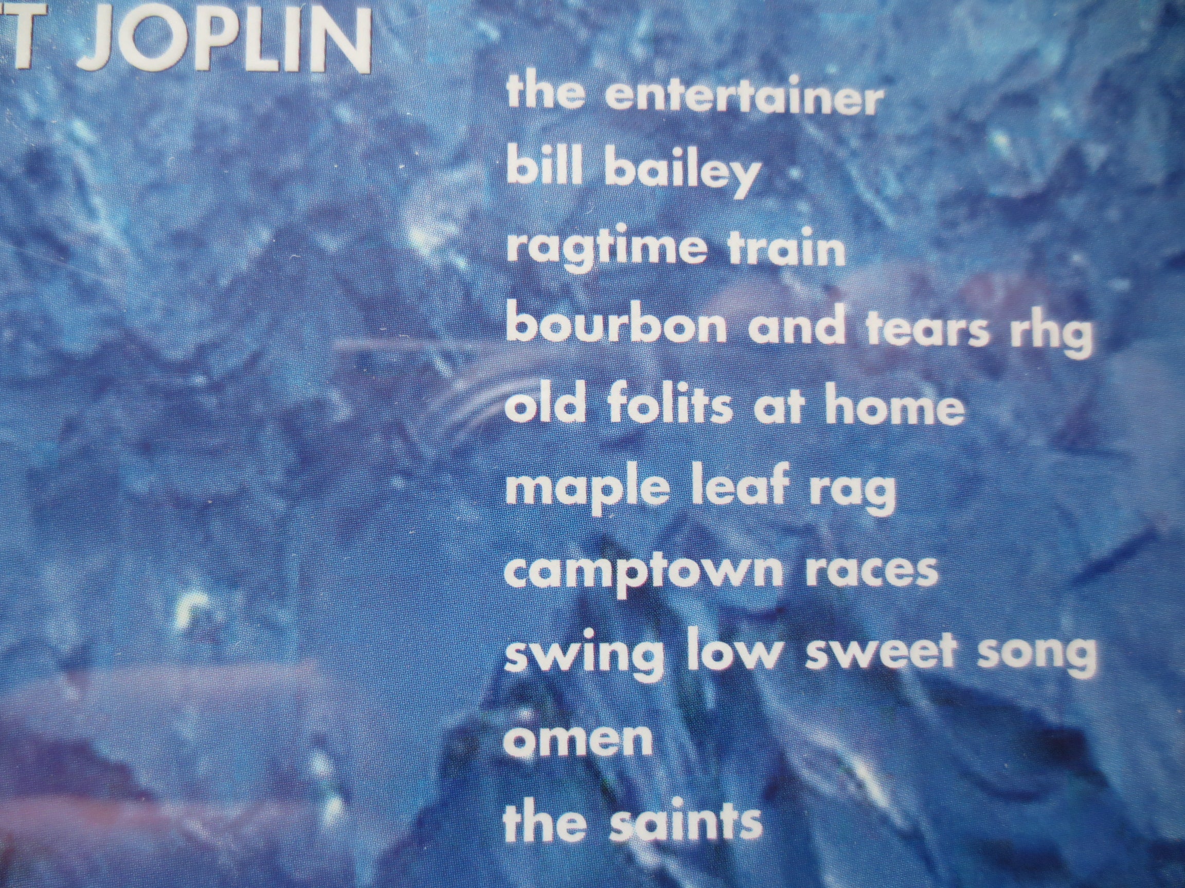 Scott Joplin – Ragtime Music Tribute (1996) CD