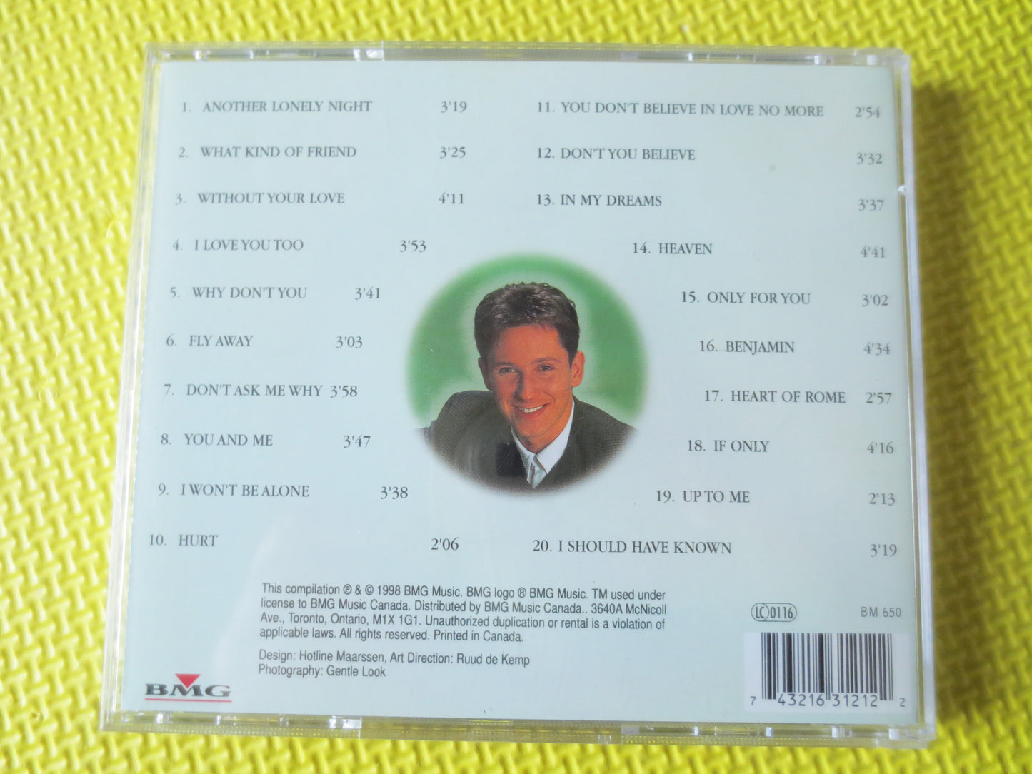 HELMUT LOTTI, ROMANTIC, Helmut Lotti Cd, Helmut Lotti Album, Jazz Compact Disc, Helmut Lotti Songs, Jazz Cd, 1998 Compact Discs