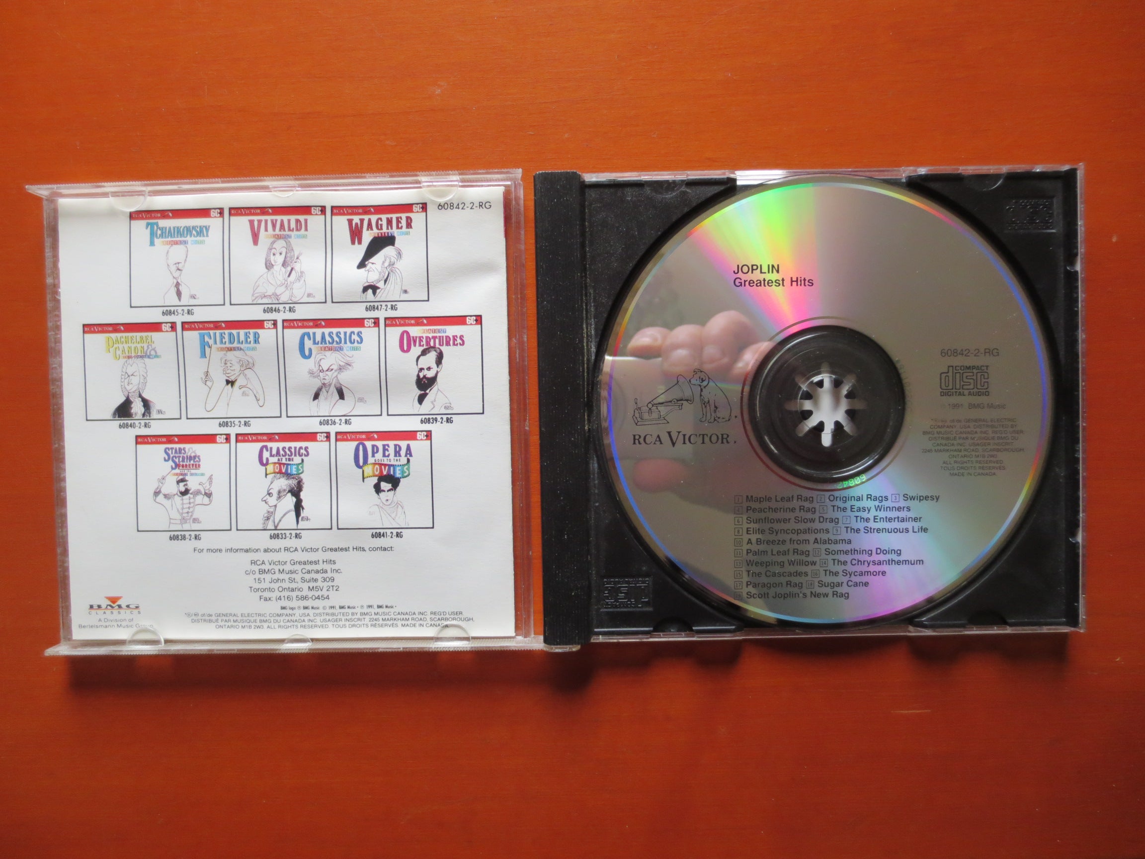 Dick Hyman – Ragtime: Scott Joplin Music (1991) CD