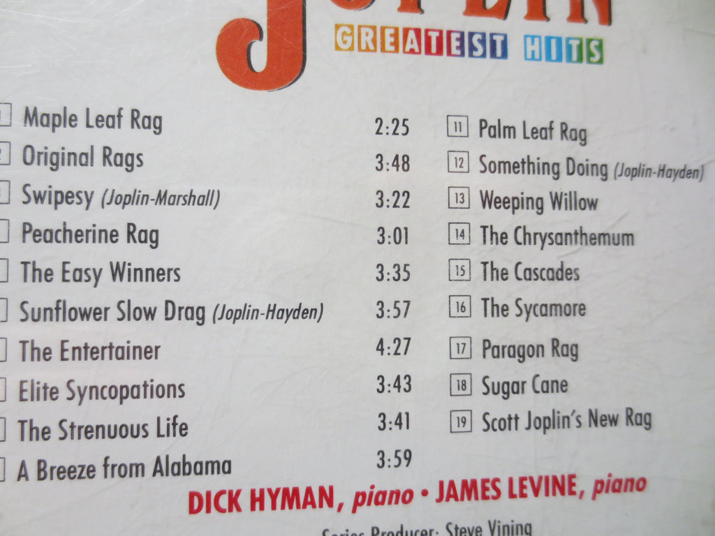 Dick Hyman – Ragtime: Scott Joplin Music (1991) CD