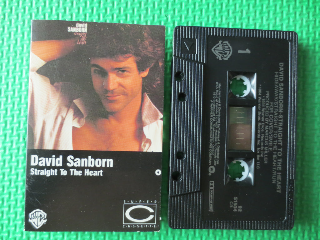 David Sanborn – Straight to the Heart (1984) Cassette