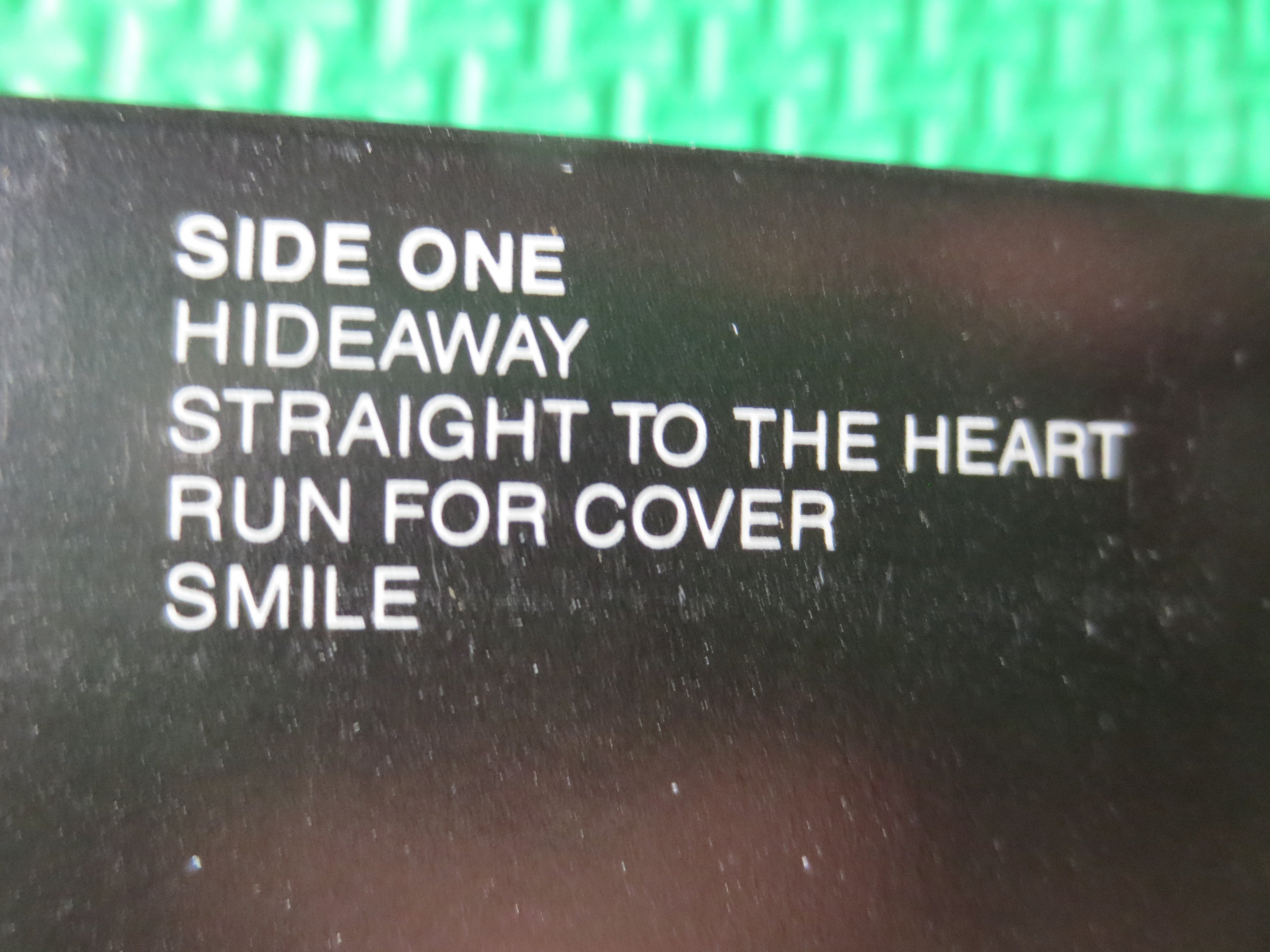 David Sanborn – Straight to the Heart (1984) Cassette