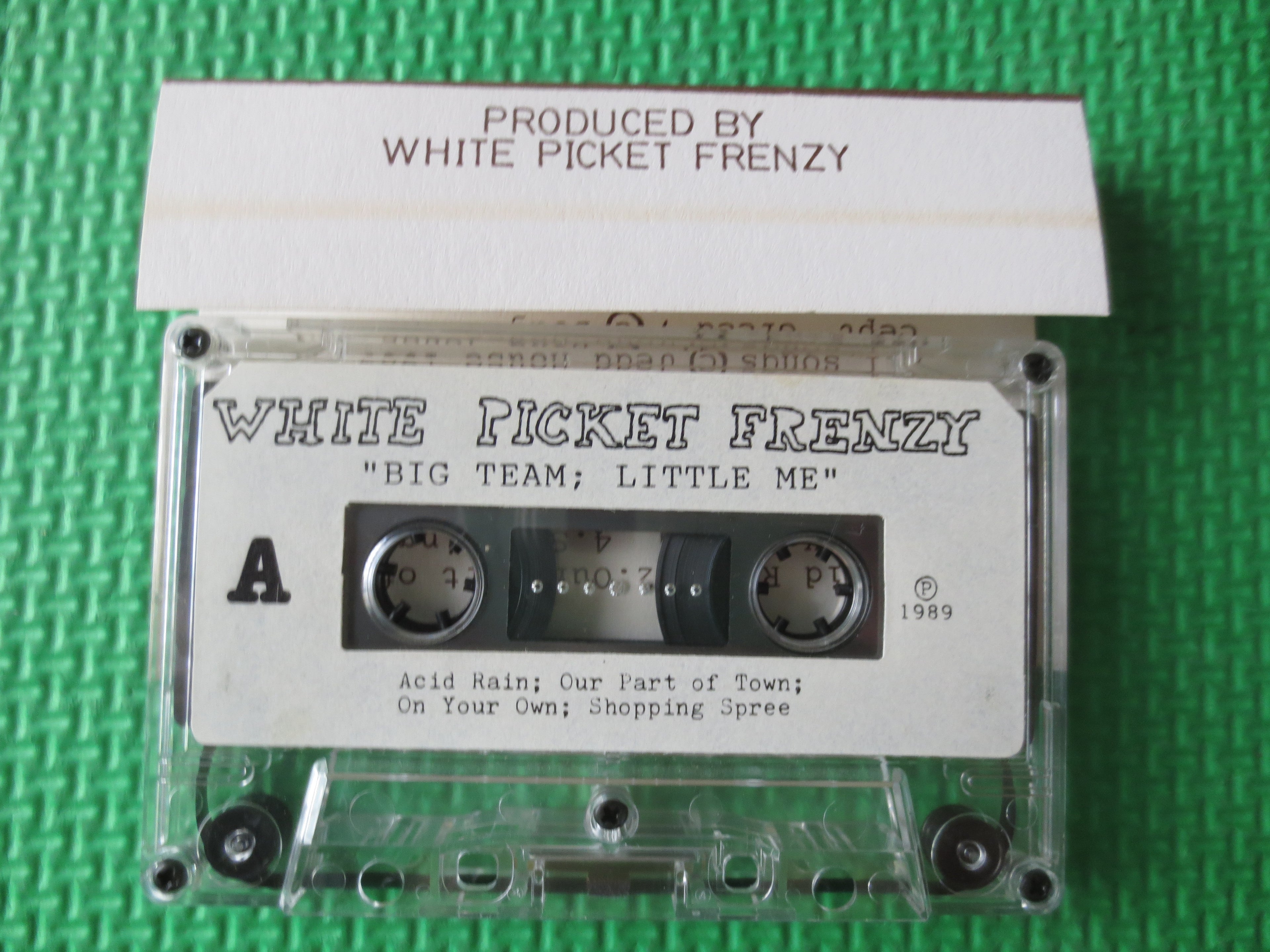 White Picket Frenzy – Big Team: Little Me (1989) Cassette