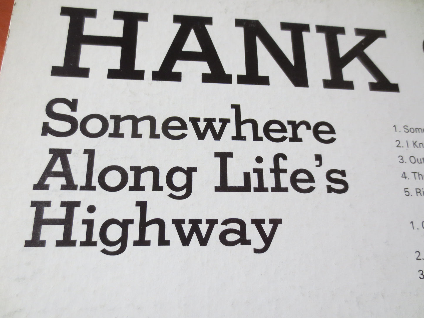 HANK SNOW, Somewhere Along LIFES Highway, Hank Snow Records, Hank Snow Albums, Hank Snow Vinyl, Vintage Vinyl, 1967 Records