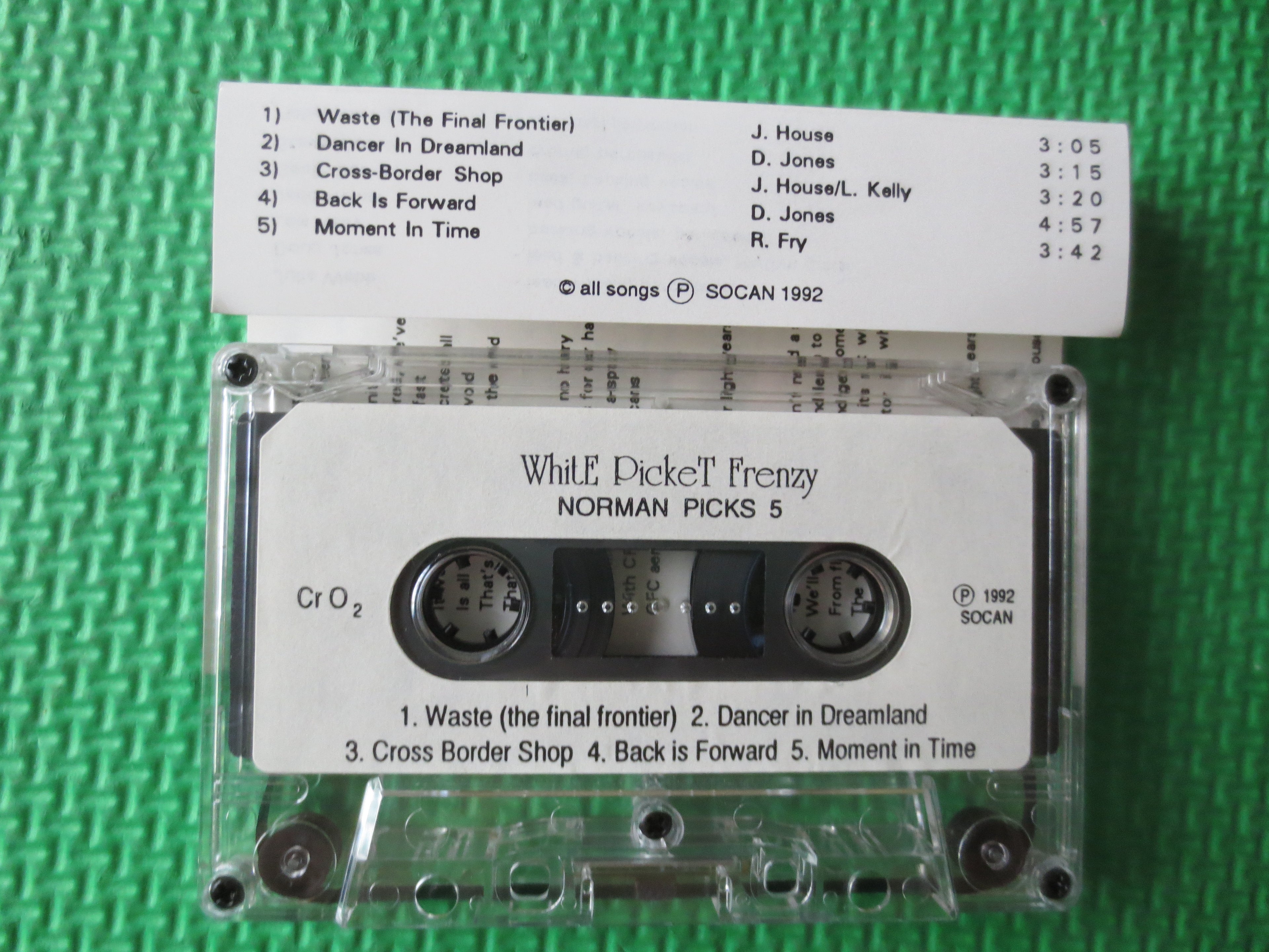 White Picket Frenzy – Norman Picks Five (1992) Cassette