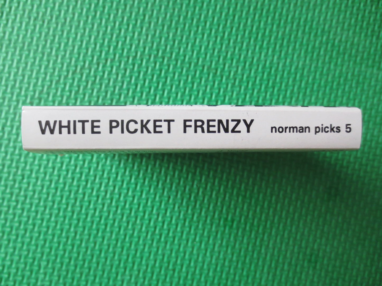 WHITE PICKET FRENZY, Norman Picks Five, Alternative Rock, Tape Cassette, Classic Rock Tapes, Rock Cassette, Cassette Music