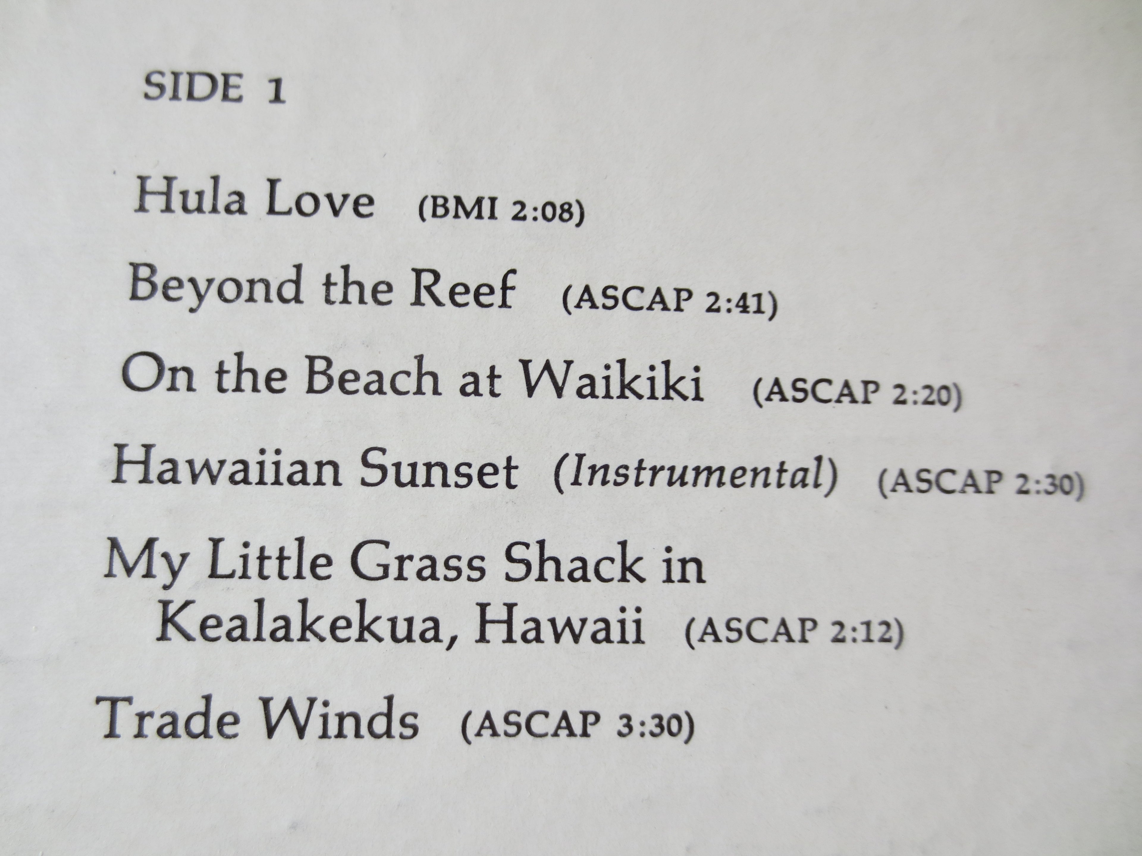 Hank Snow – Snow in Hawaii (1967) Vinyl LP