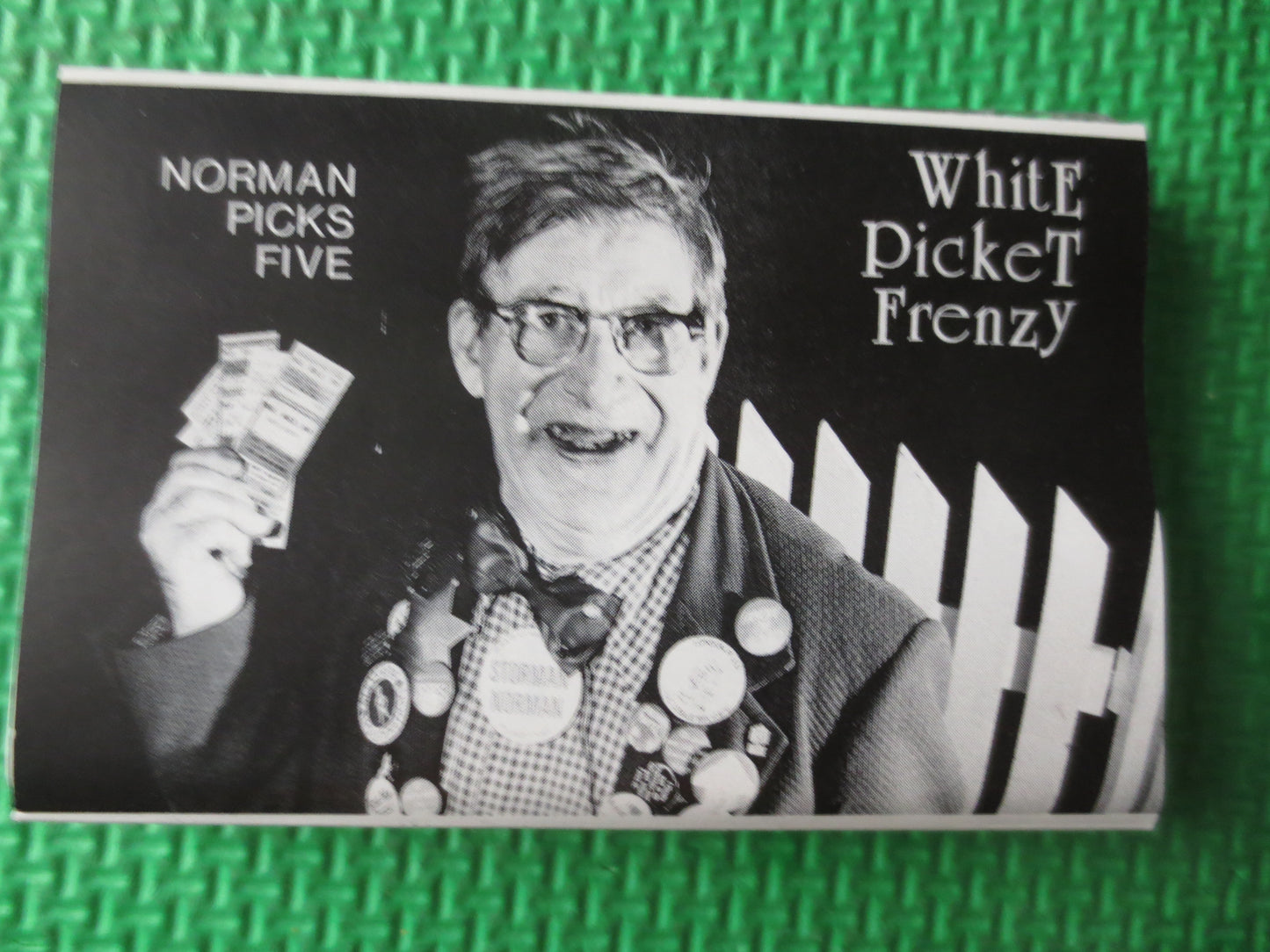 WHITE PICKET FRENZY, Norman Picks Five, Alternative Rock, Tape Cassette, Classic Rock Tapes, Rock Cassette, Cassette Music