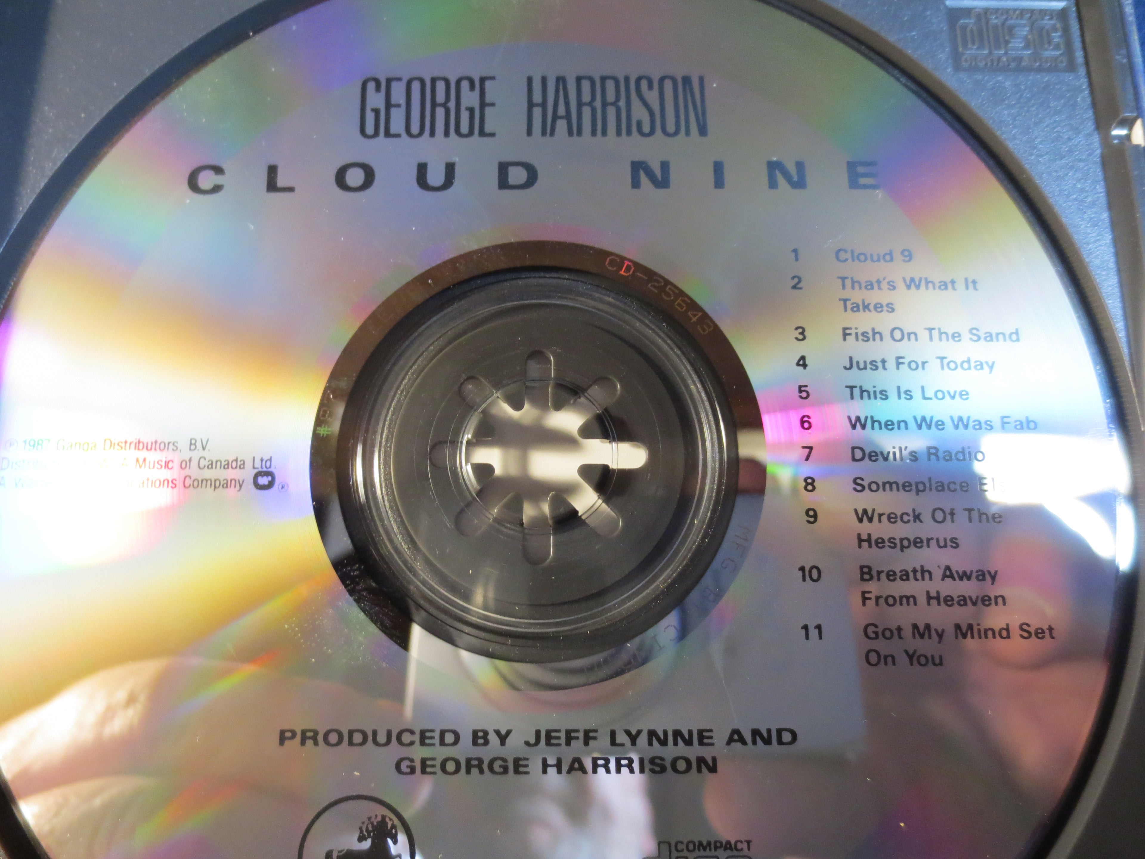 George Harrison – Cloud Nine (1987) CD