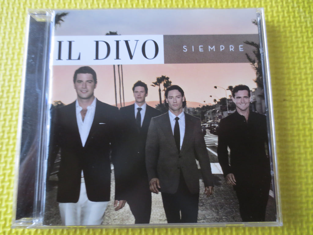 IL Divo, SIEMPRE, IL Divo Cd, Il Divo Music, Il Divo Album, Il Divo Songs, Cd Jazz, Classical Cd, Opera Music Cd, Compact Discs