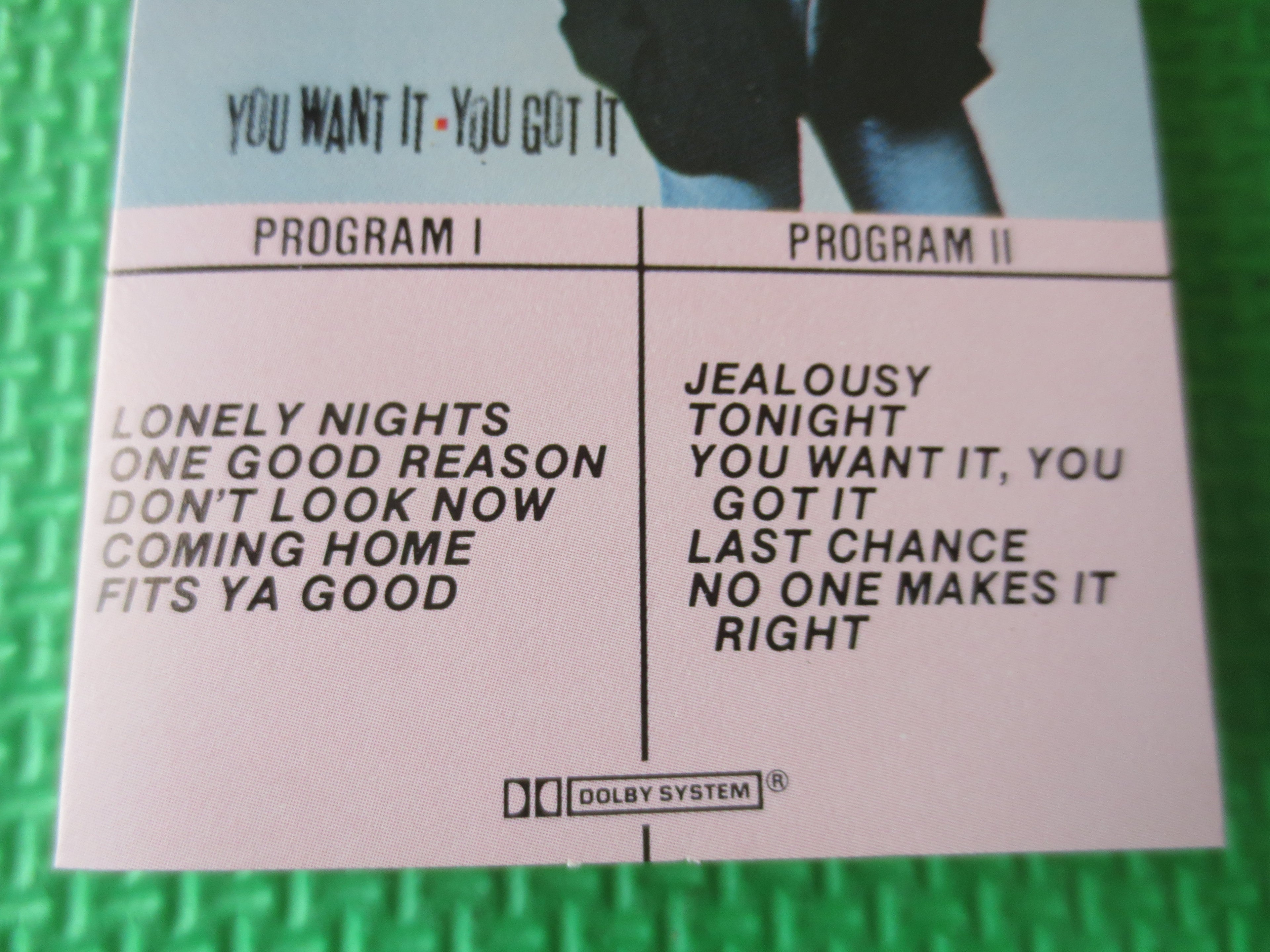 Bryan Adams – You Want It, You Got It (1981) Cassette