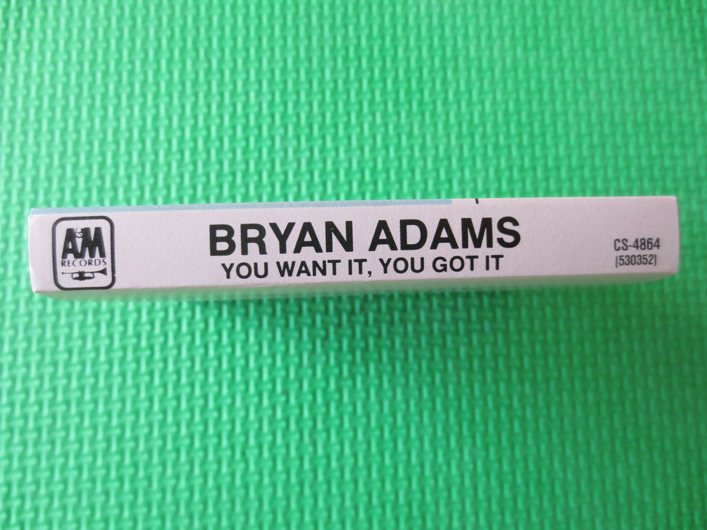 Bryan Adams – You Want It, You Got It (1981) Cassette