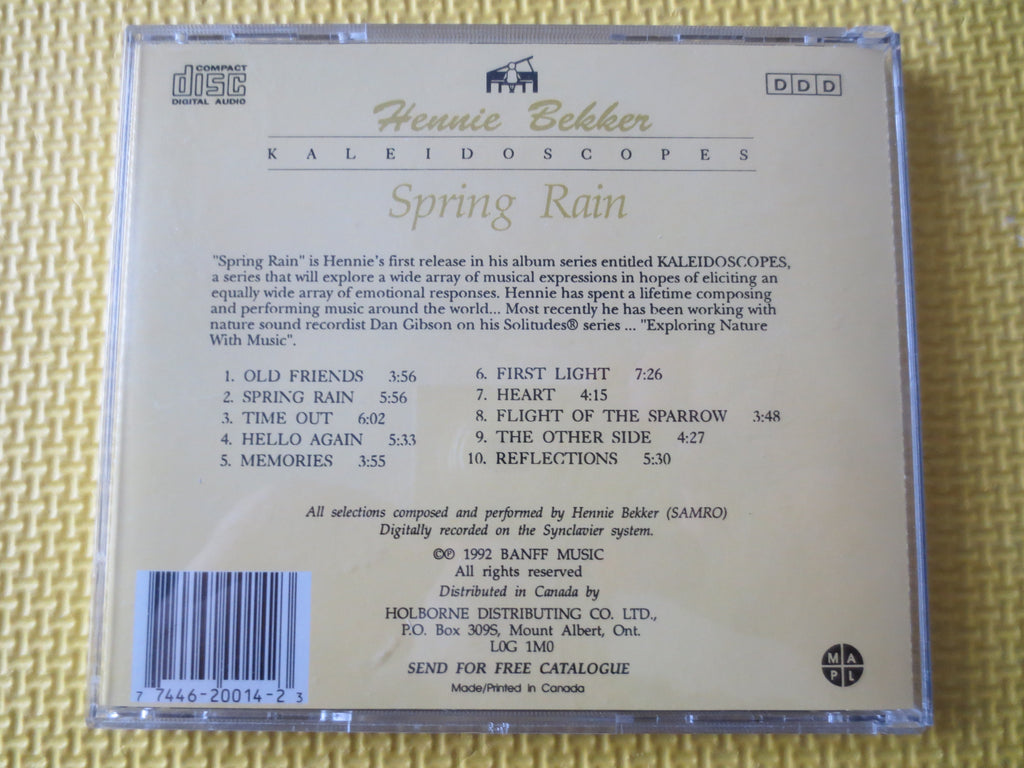 Hennie Bekker – Spring Rain (1995) CD