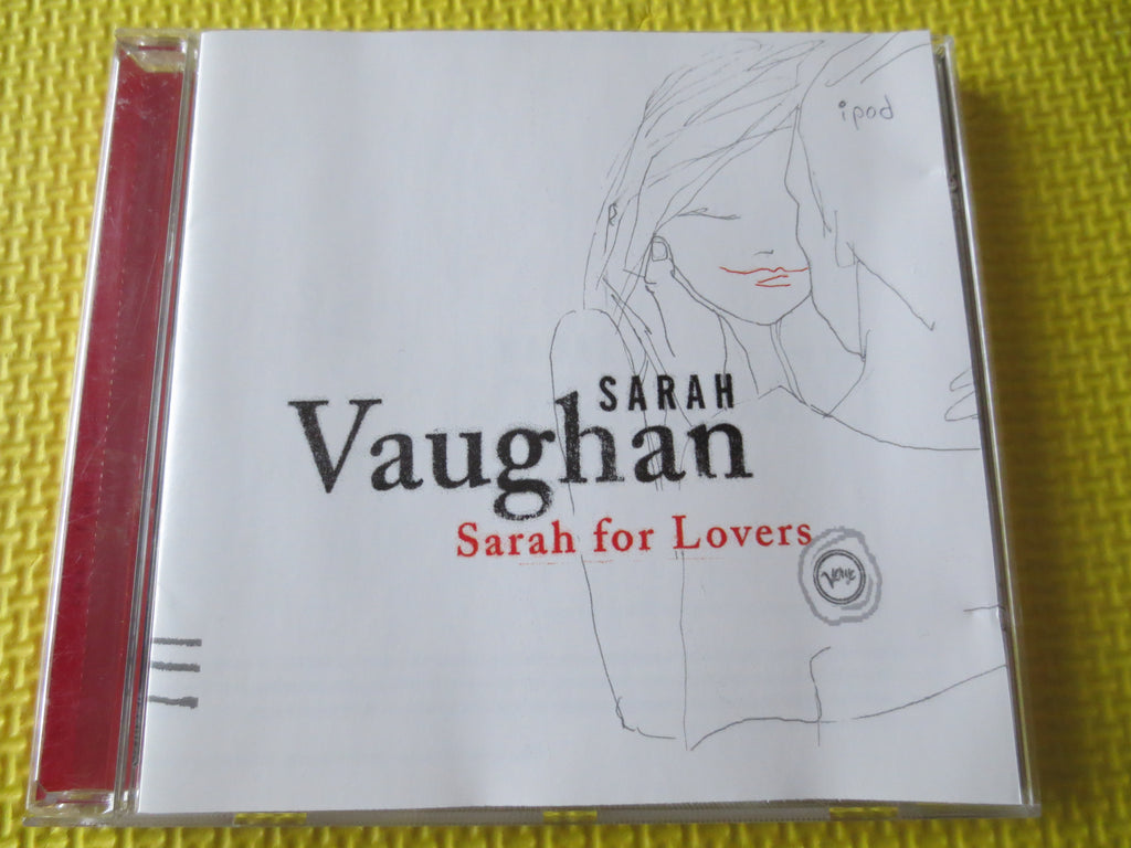 SARAH VAUGHAN, Sarah For Lovers, Jazz Album, 2003 Compact Disc, Vintage Cd