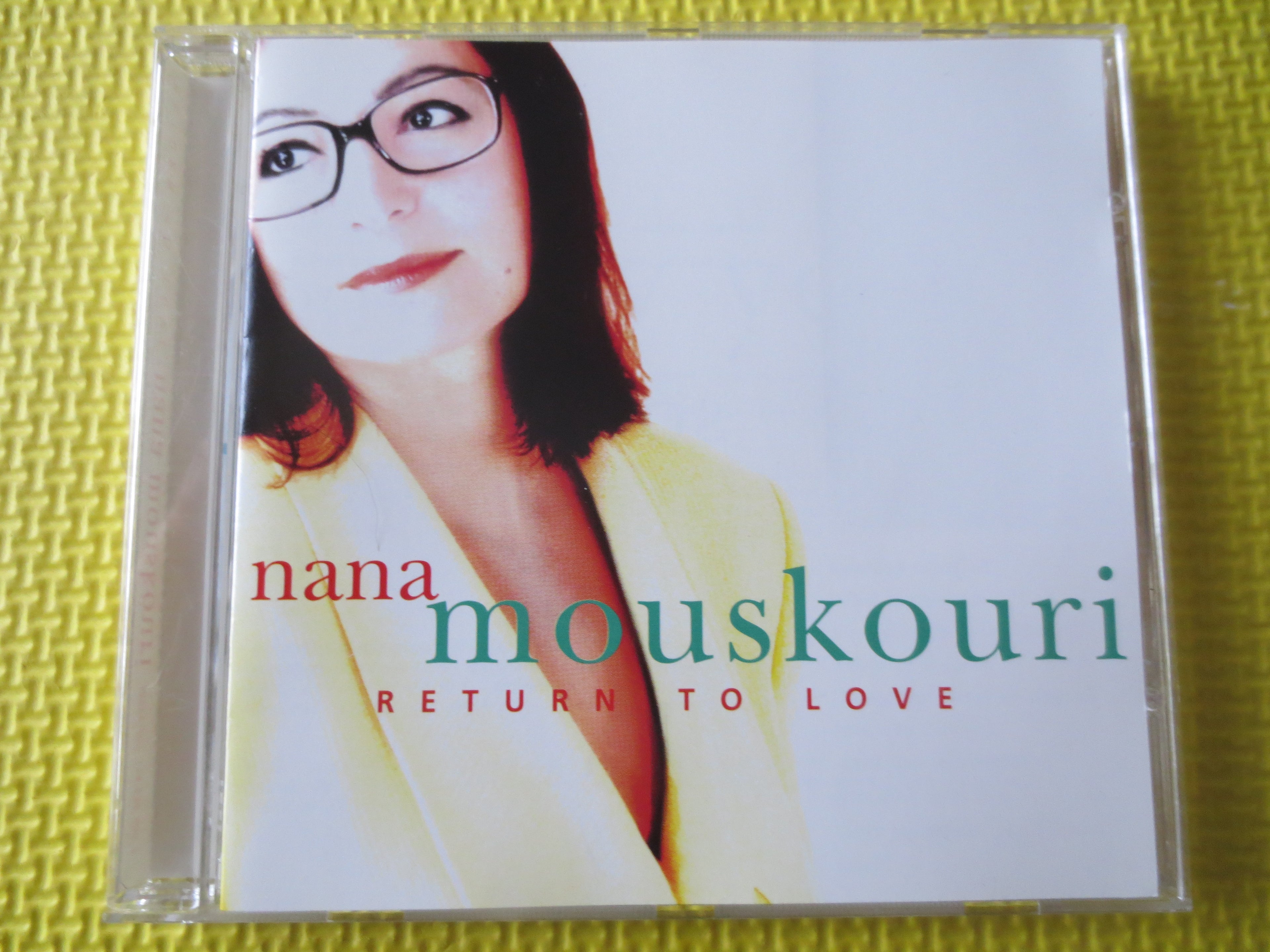 NANA MOUSKOURI, Return to Love, Classical Music, 1997 Compact Disc, Vintage Cd