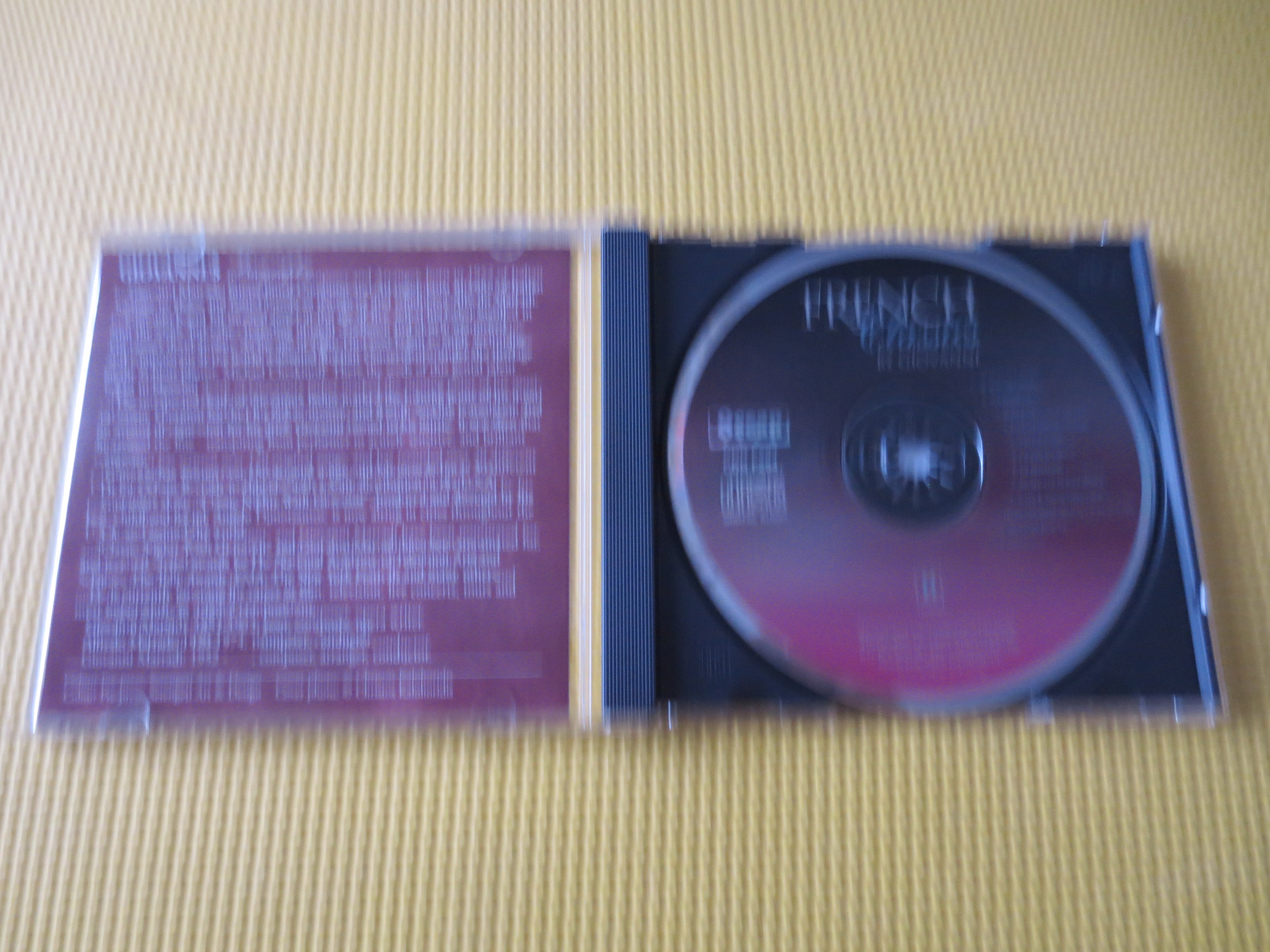 GIOVANNI, French Classics, Jazz Album, 1995 Compact Disc, Vintage Cd