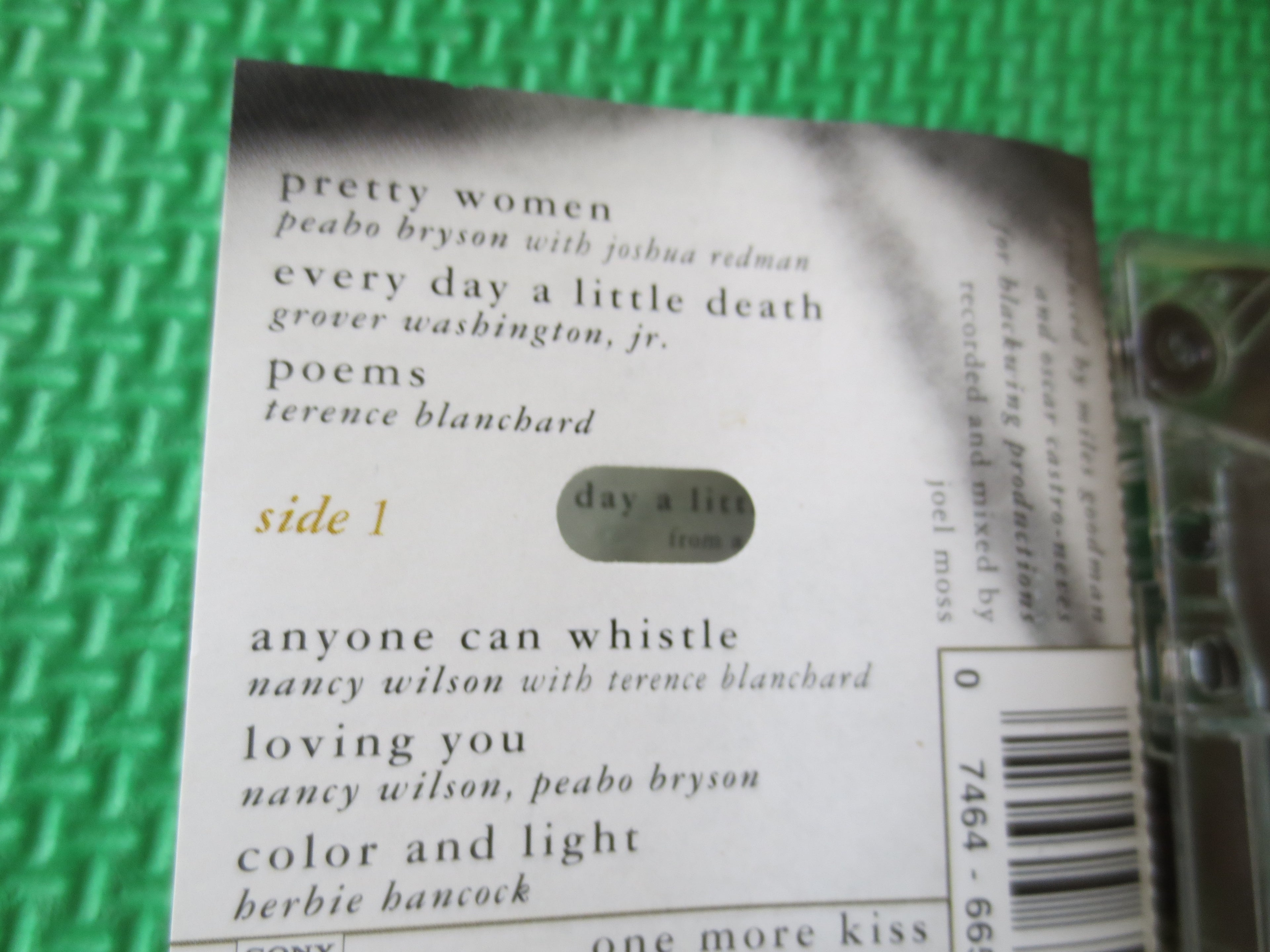 Color and Light – Jazz (1995) Cassette