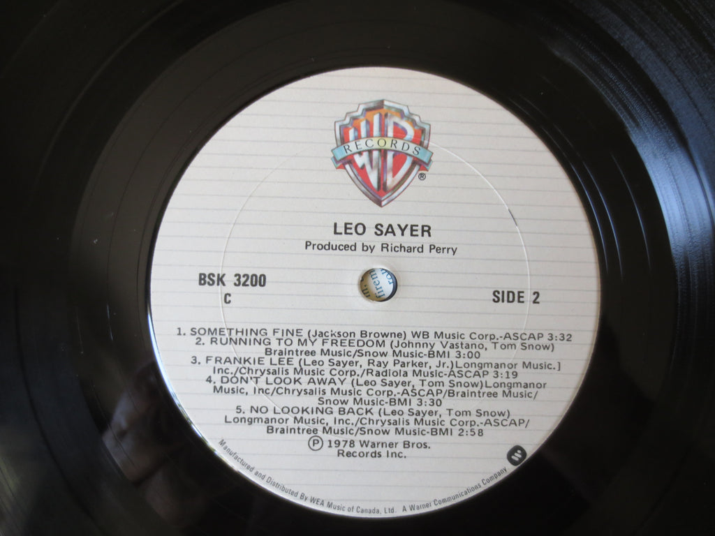 Leo Sayer – Leo Sayer (1978) Vinyl LP