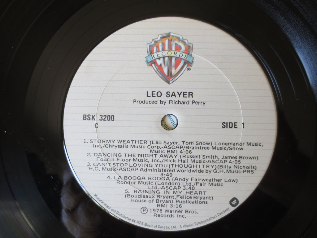 Leo Sayer – Leo Sayer (1978) Vinyl LP