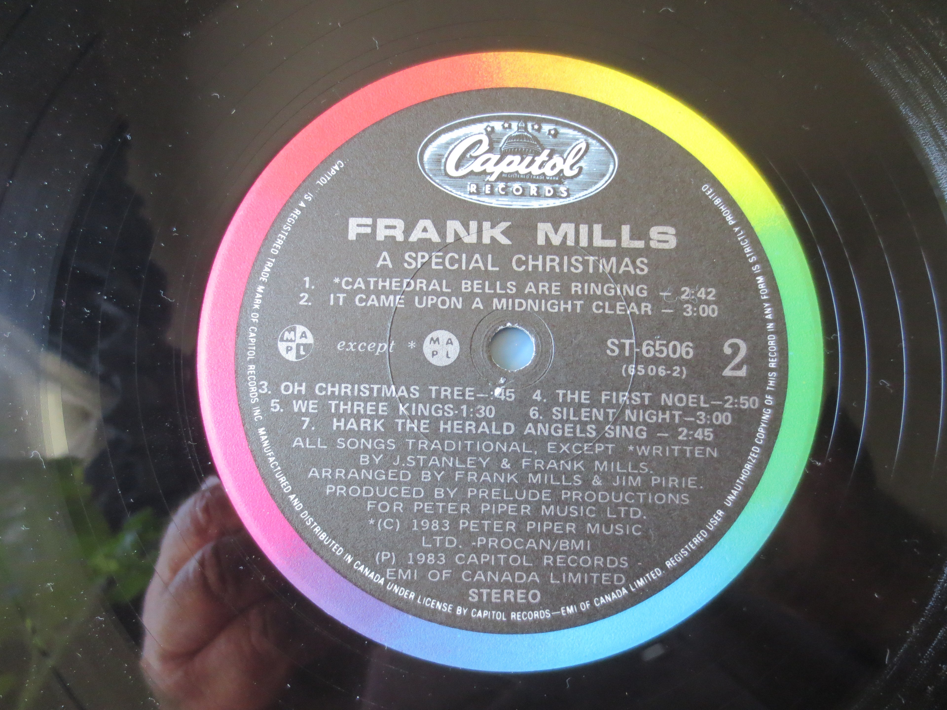 Frank Mills – A Special Christmas (1983) Vinyl LP