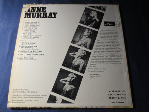 Anne Murray – What About Me (1968) Vinyl LP