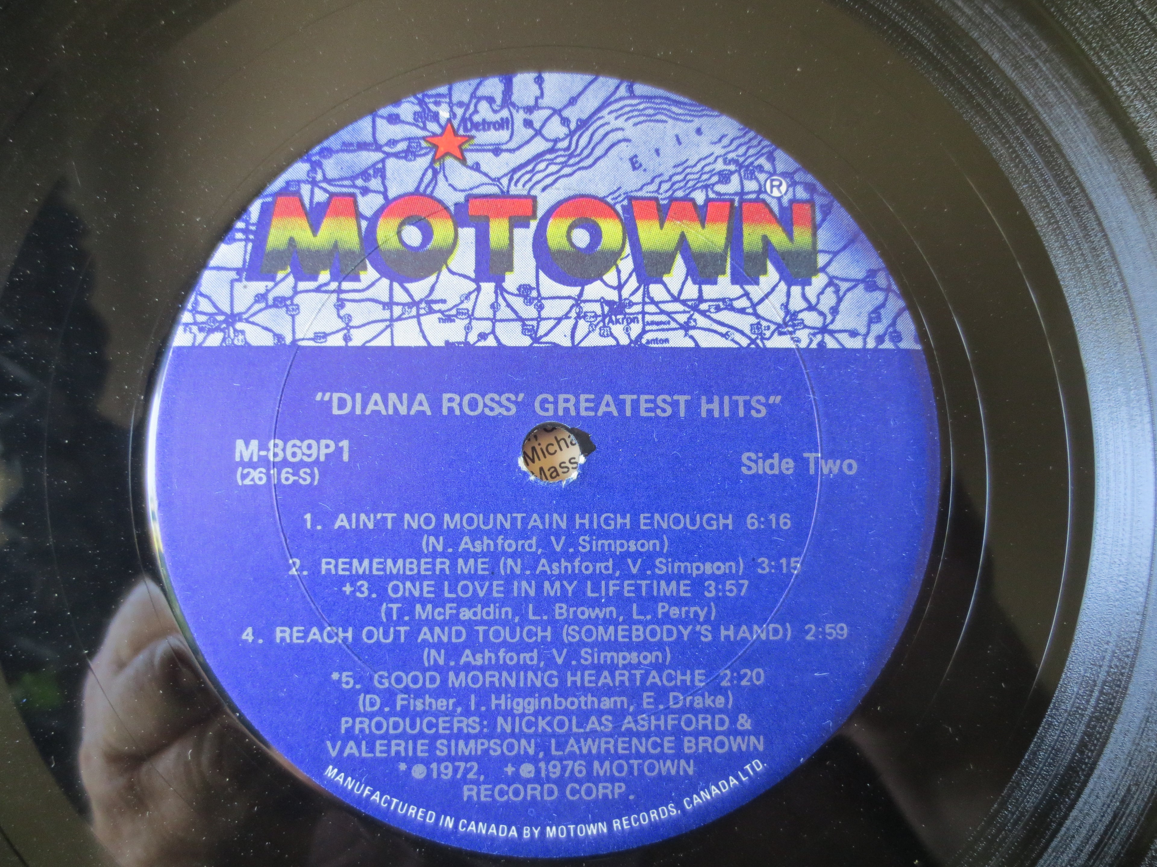 Diana Ross – Greatest Hits (1976) Vinyl LP