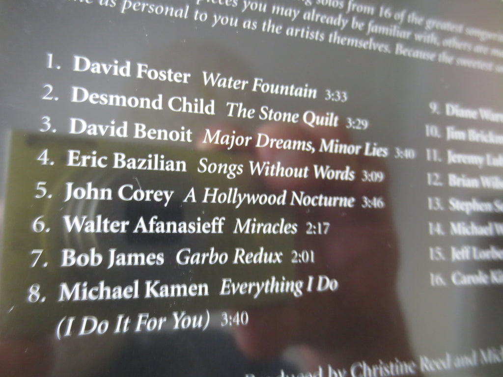 David Foster, Songs Without Words, Brian Wilson, 1997 Compact Disc, Vintage Cd